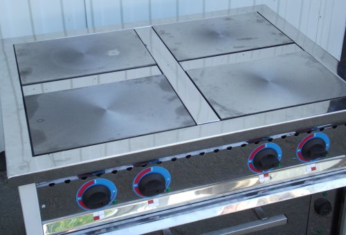 Плита електрична ЮВЕНТА ПЕ-4 Д(Р) з рознесеними конфорками і духовою шафою